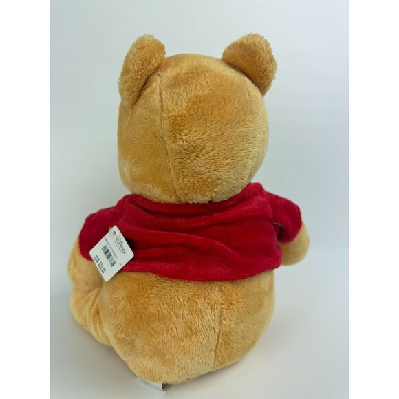 Disney Store Winnie The Pooh 12” Plush Stuffed Classic Bear Red Sweater NEW Tags - Picture 4 of 10